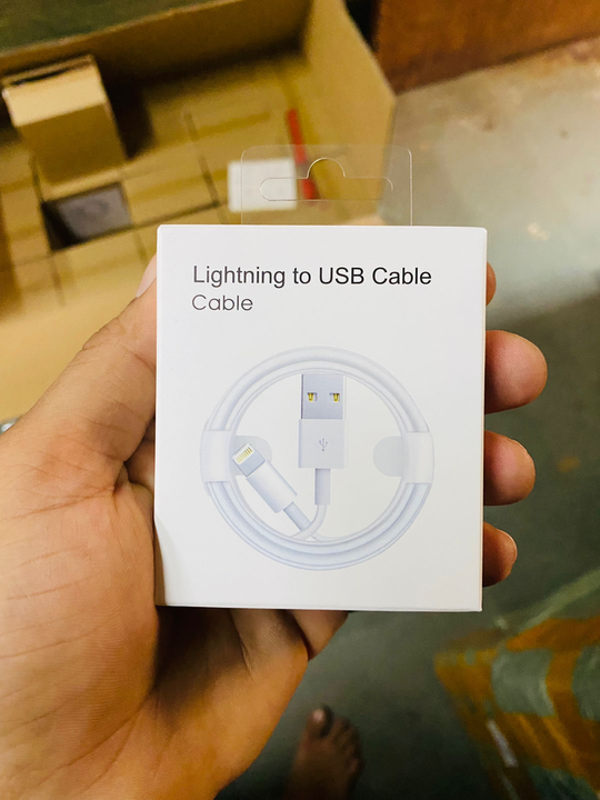 iPhone usb Cable  uploaded by Shivaay Mobile Accessories Hub on 3/30/2023