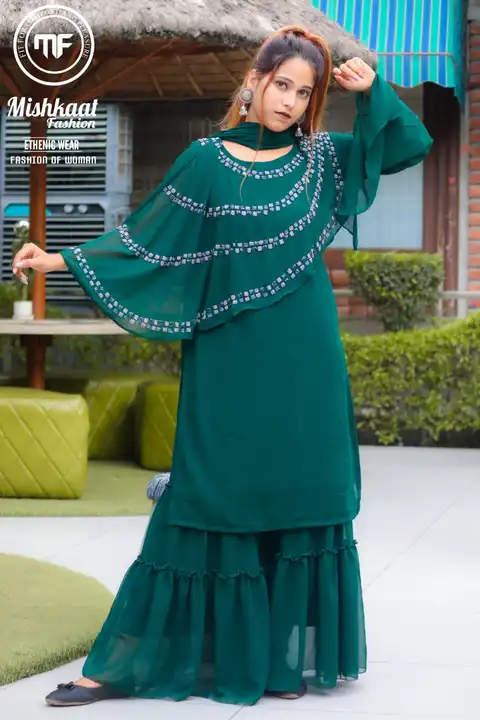 Garara kurti  uploaded by Ayesha dress collection on 3/30/2023