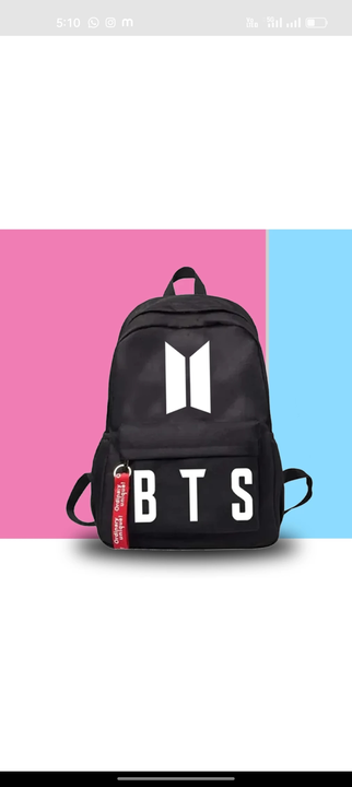 New fancy BTS backpack  uploaded by Alsi design on 3/30/2023