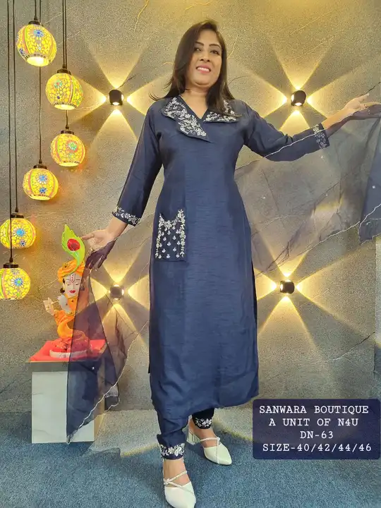 Post image I want 50+ pieces of Kurti at a total order value of 10000. Please send me price if you have this available.