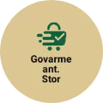 Business logo of Govarmeant. Stor