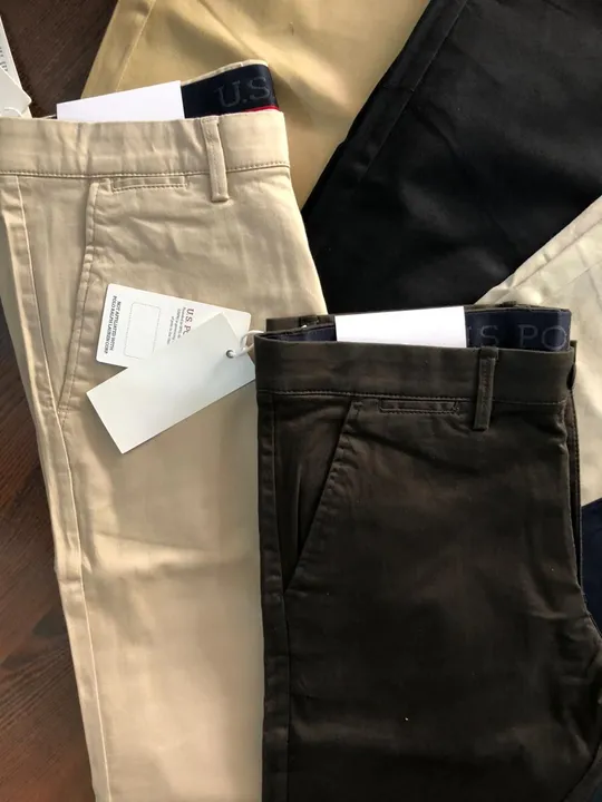 Uspa 
Shipment chinos 
Very premium Heavy 
Lycra Chinos
Slim Fit 
6 colours
30 to 38 
1:2:2:2:1
50 p uploaded by Blackoff on 3/30/2023