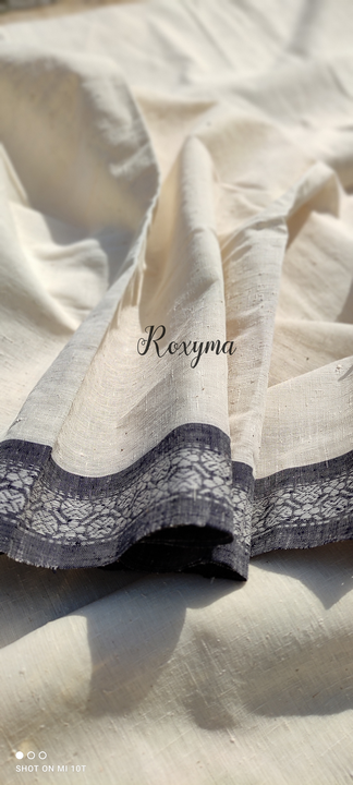 Authentic malkha Cotton saree  uploaded by Roxyma Online sale on 3/30/2023