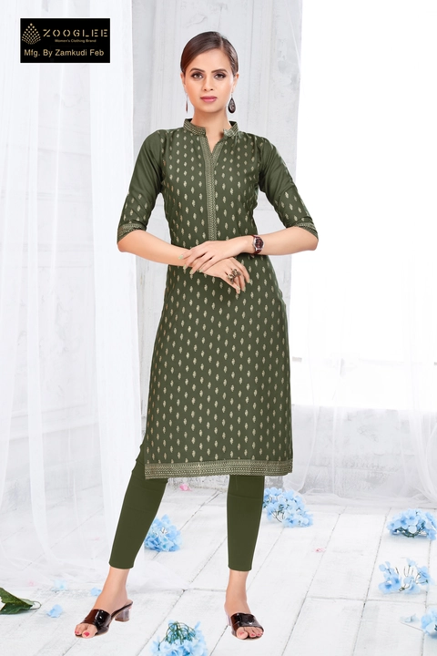 Printed kurti uploaded by business on 3/30/2023