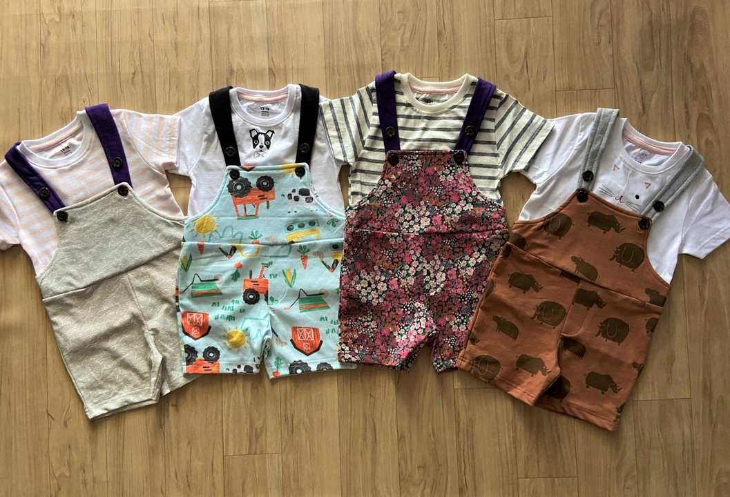 Dungarees with Tees Set uploaded by Smart Sourcing on 3/30/2023