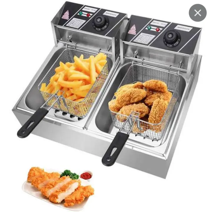 Double Electric fryer  uploaded by business on 3/30/2023