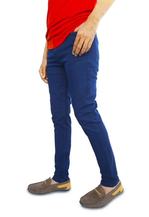 Concept Denim Men Slim Fit Stretchable Jeans 👖 Length 40.5 Inch Size 28 to 36 Color Dark Blue uploaded by business on 3/30/2023