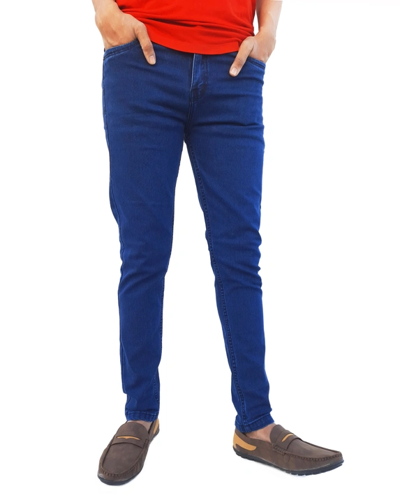 Concept Denim Men Slim Fit Stretchable Jeans 👖 Length 40.5 Inch Size 28 to 36 Color Light Blue uploaded by business on 3/30/2023