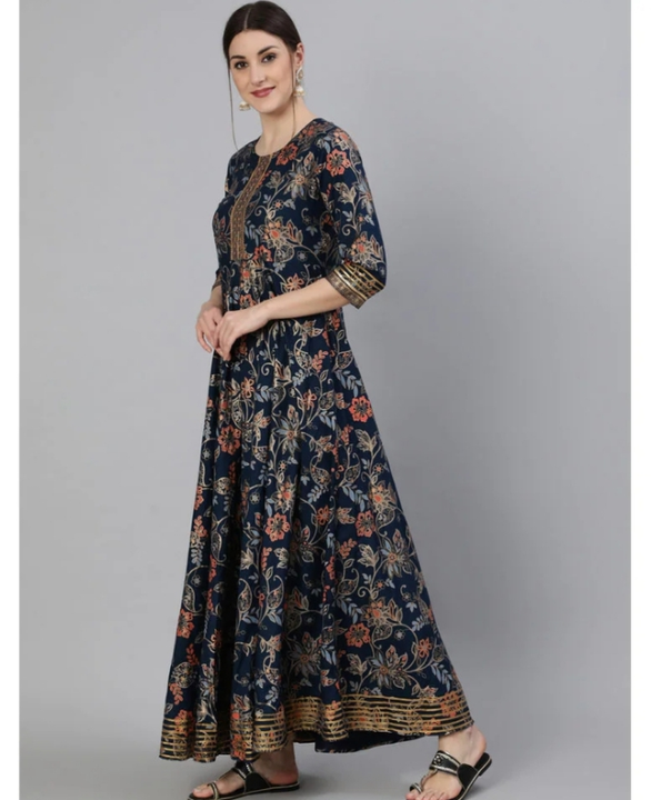 Floor length Kurtis  uploaded by SS Fashion on 3/30/2023