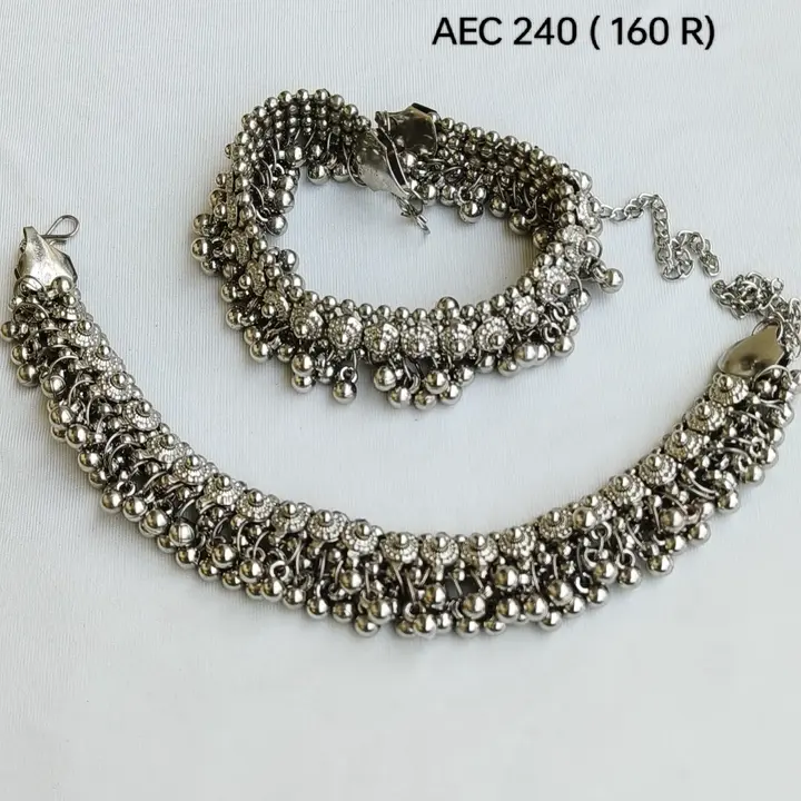 Ghungroo anklets uploaded by Affordable earrings collection  on 5/30/2024