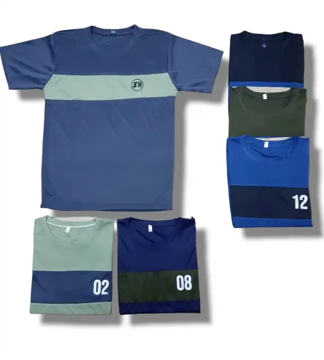 T-shirt 4 way chestpatta size:-m-l-xl Moq:-48pcs uploaded by Ruhi hosiery on 3/30/2023