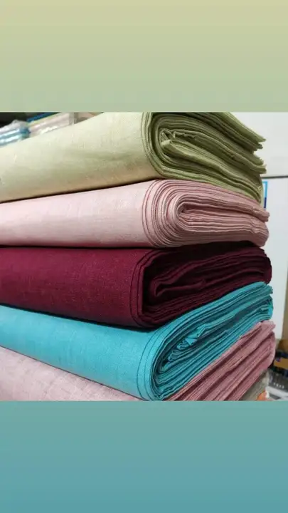100% Premium linen shirting fabrics uploaded by business on 3/30/2023