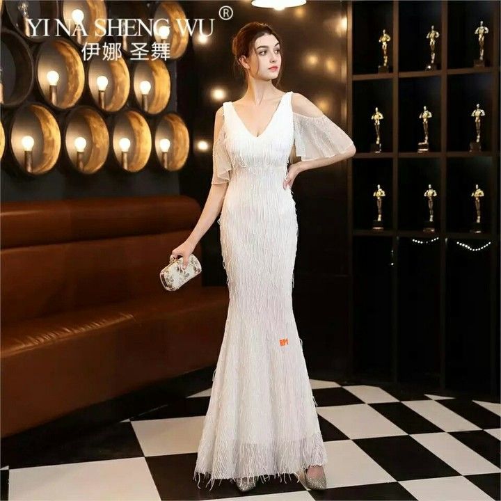 Long evening dress uploaded by business on 3/2/2021