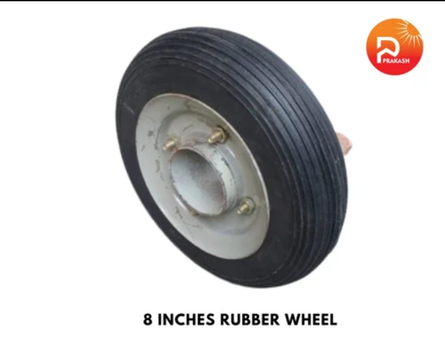 Rubber wheel  uploaded by Prakash Trading House on 3/30/2023