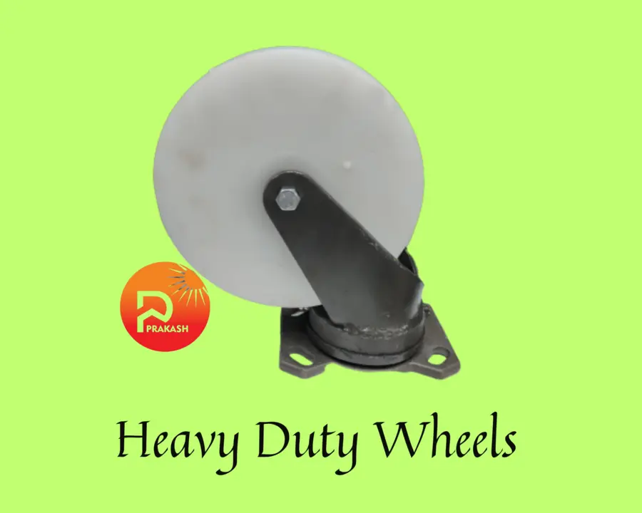 Heavy duty solid nylon wheel  uploaded by Prakash Trading House on 3/30/2023