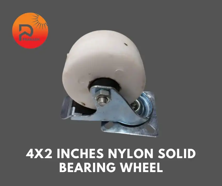 Solid nylon wheel  uploaded by Prakash Trading House on 3/30/2023