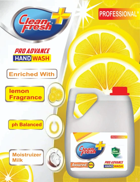 Hand wash lemon 5ltr uploaded by Shahjee traders on 5/29/2024