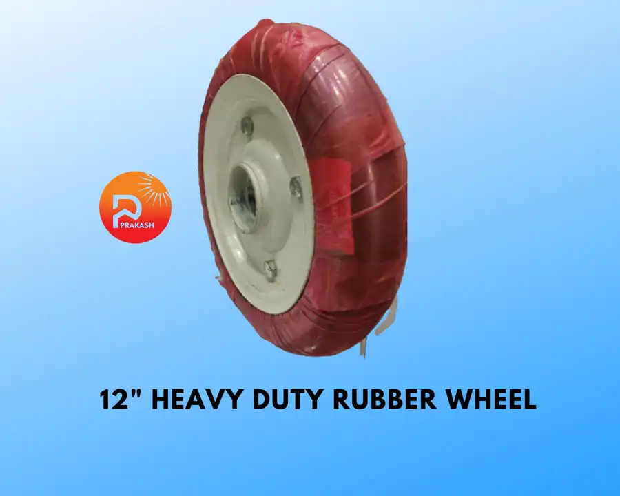 Rubber wheel  uploaded by Prakash Trading House on 3/30/2023