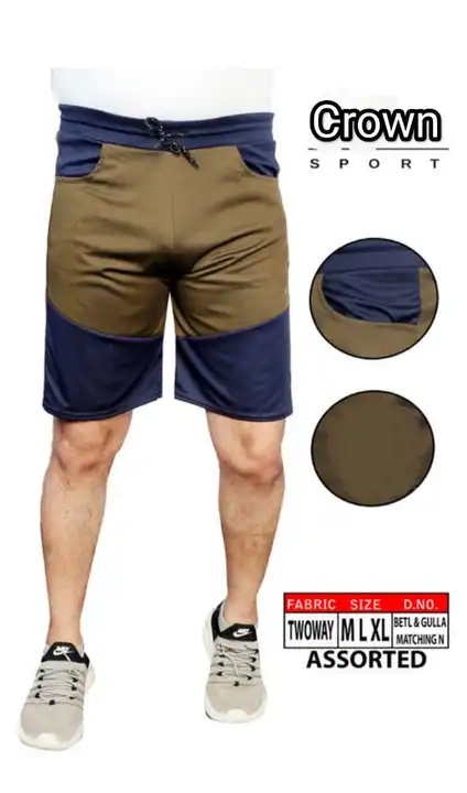 2ve D pocket gulla cut shorts in multi color  call.8057550949 uploaded by Crown sports  on 3/30/2023