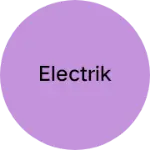 Business logo of Electrik