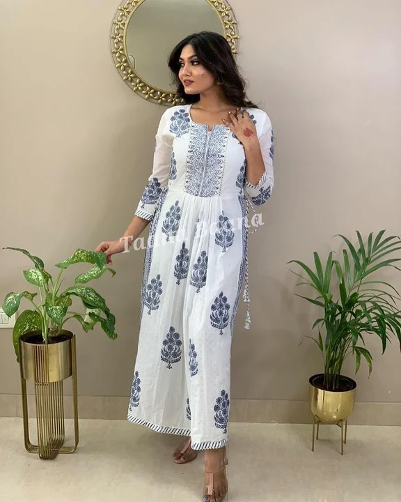 Long Anarkali Dress  uploaded by The Indian Shop  on 5/28/2024