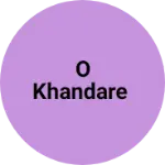 Business logo of O khandare