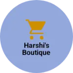Business logo of Harshi's boutique based out of Rajkot