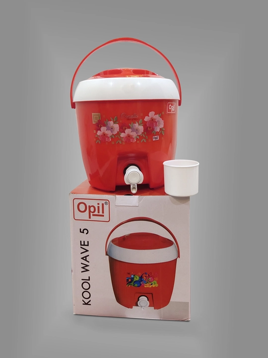 OPIL INSUALATED WATER COOLER KOOL WAVE 5 LTR uploaded by business on 3/30/2023