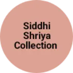 Business logo of Siddhi Shriya collection