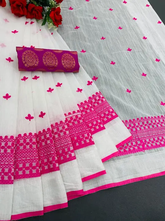 Chandari cotton saree  uploaded by business on 3/30/2023