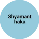 Business logo of Shyamanthaka
