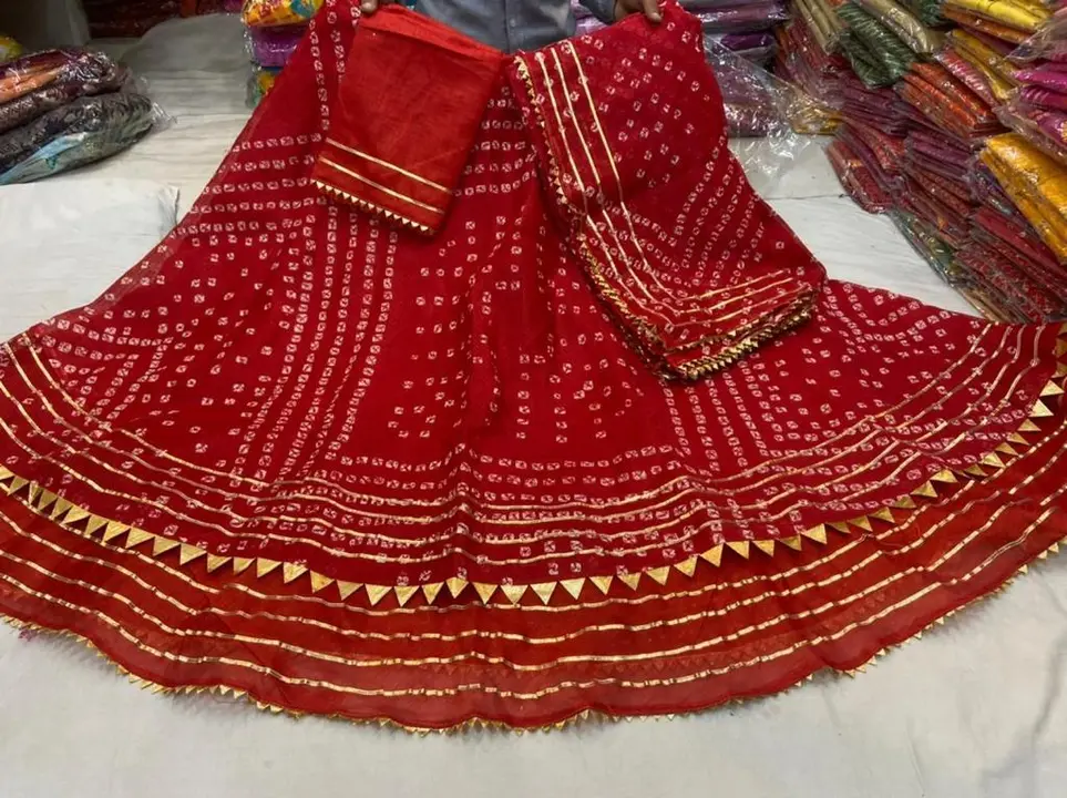 Product uploaded by Jaipuri wholesale gotta patti kurtis nd sarees on 3/30/2023