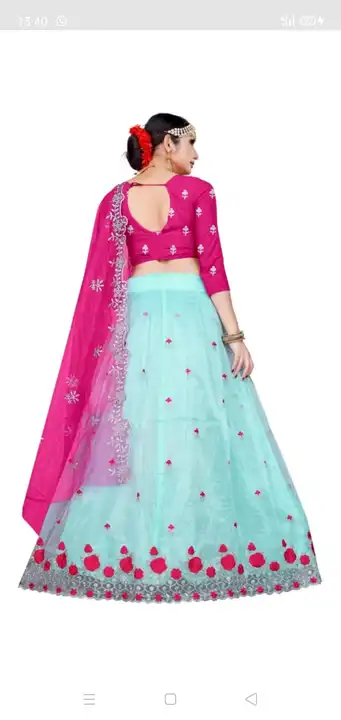 *RAMZAN SPECIAL OFFER*

*LEHNGA CHOLI DUPTTA 3PIC*

*DESIGN AND COLOUR MIX*

*PIC 300*

*RATE 115 RS uploaded by Krisha enterprises on 3/30/2023