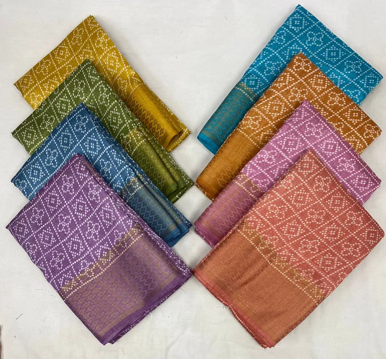 Cotton jecard border sarees  uploaded by Devka creation on 3/30/2023