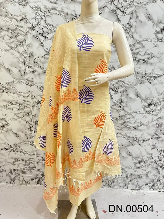 Suits and dress material uploaded by silk  saree on 3/30/2023