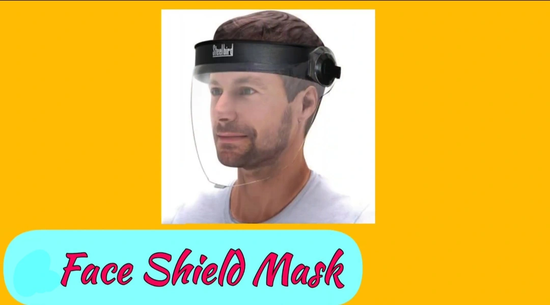 Face Shield Mask uploaded by Raj Distributor on 5/21/2024