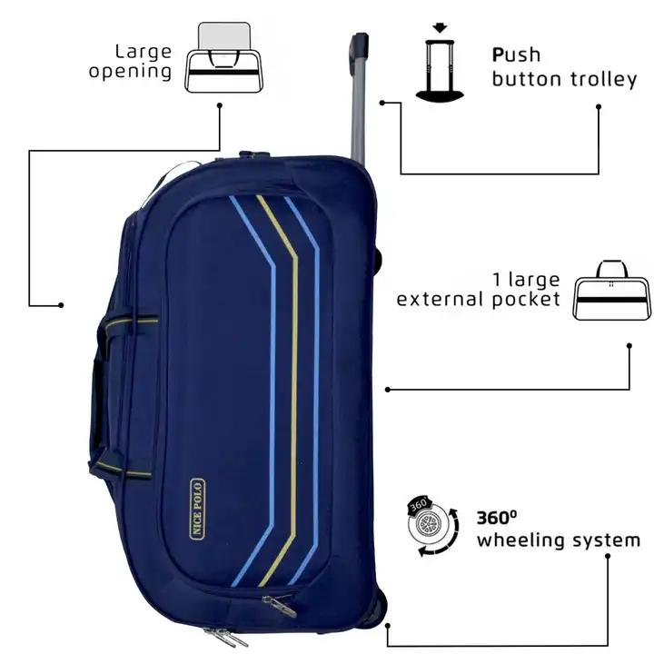 Product uploaded by Trolly and bags factory on 3/31/2023