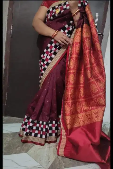 Post image Pechwork papasilk saree
All are available
Book now
Fast payment 🙏
Contact me