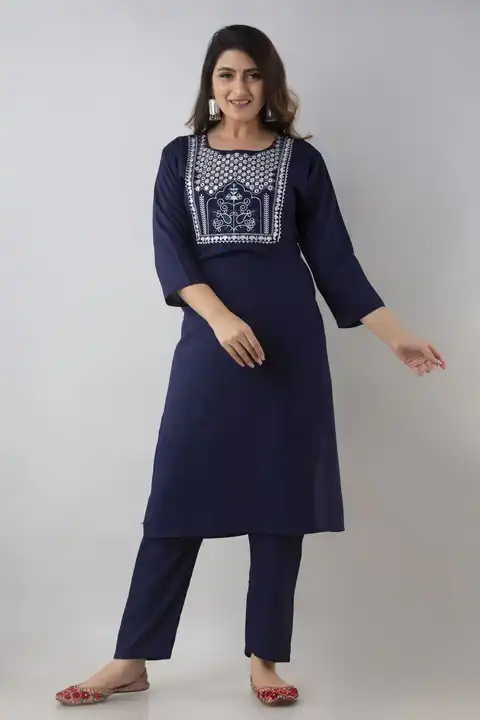Product image of 🤩Ramzan special 🤩
Fency work kurti with pents
2 pis

Fency. Siqvans work
Embodary work

Febrics - , price: Rs. 450, ID: ramzan-special-fency-work-kurti-with-pents-2-pis-fency-siqvans-work-embodary-work-febrics-0e535177