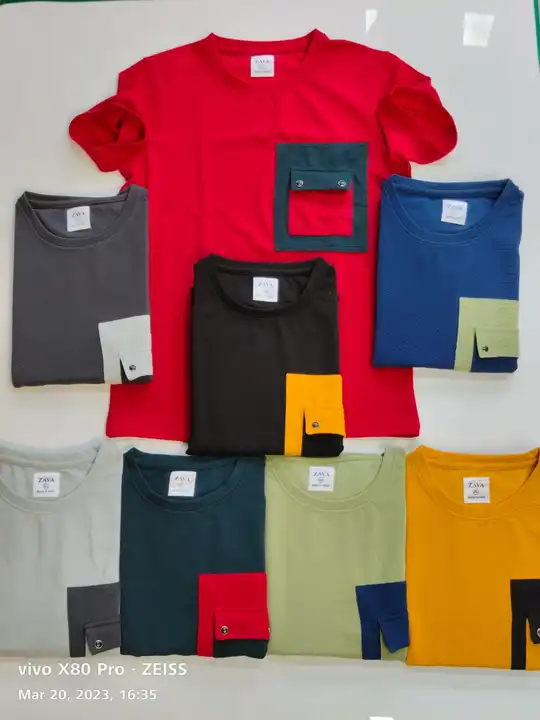 Funky pocket t shirts size m to xl uploaded by Rudra Trading & Agency on 4/28/2024