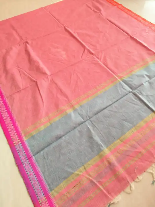 100% pure cotton saree  uploaded by Roxyma Online sale on 3/31/2023
