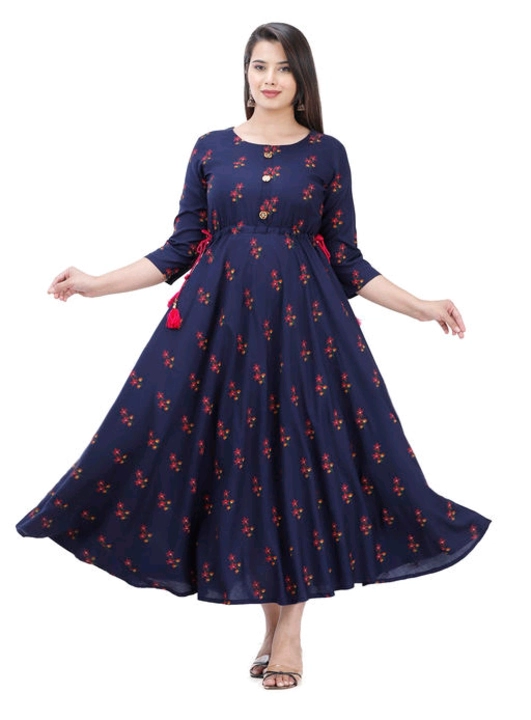 Rayon printed kurta for women  uploaded by Supbir fashions on 6/3/2024