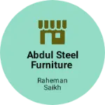 Business logo of Abdul steel furniture