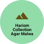 Business logo of Hariom collection Agar malwa