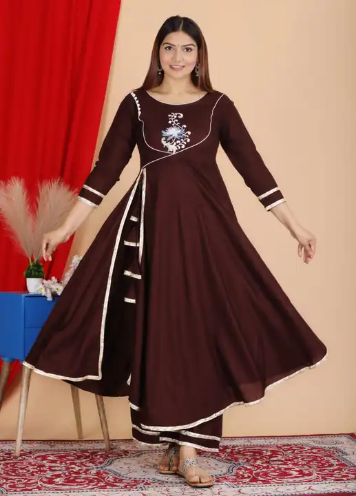 Anarkali kurta set  uploaded by MK Fashion on 3/31/2023