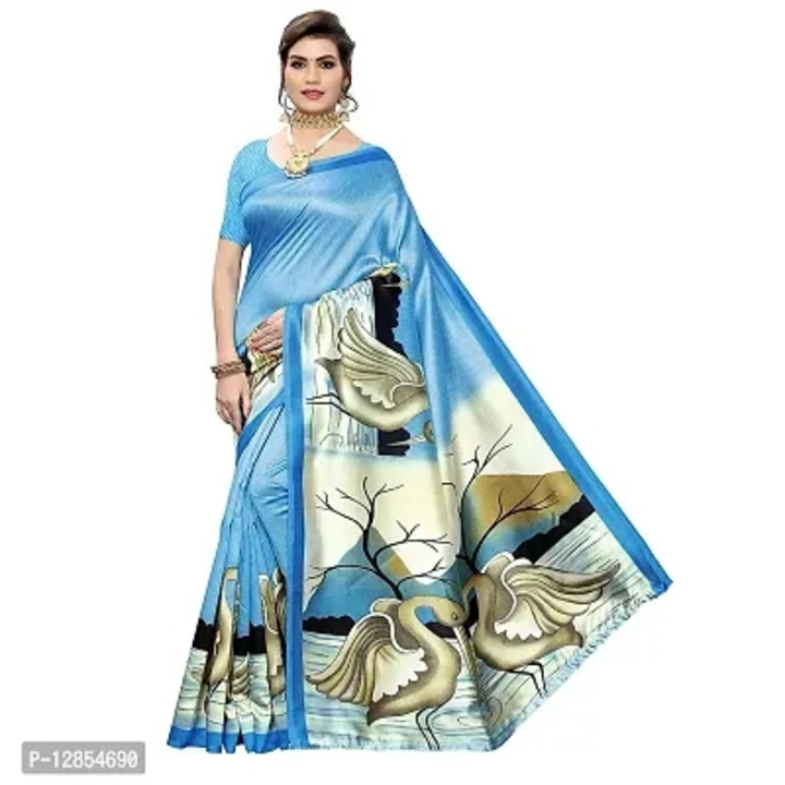 Stylish Art Silk Blue Printed Saree with Blouse piece For Women

 Color:  Blue

 Fabric:  Art Silk

 uploaded by Digital marketing shop on 3/31/2023