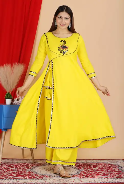 Anarkali kurta set  uploaded by MK Fashion on 3/31/2023