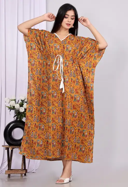 🍁🍁 All New Exclusive Collection of Hand Block Printed  Cotton KAFTANS in Multiple Colours 🍁🍁

* uploaded by Saiba hand block on 3/31/2023