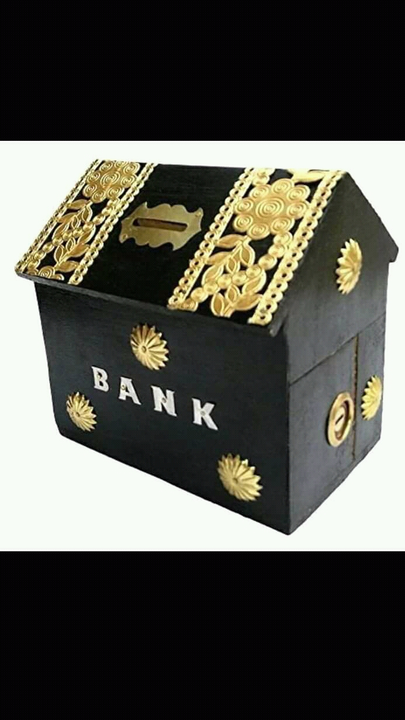 Wooden Bank box uploaded by Arman handicraft on 3/31/2023