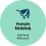 Business logo of Hunain mobile& elect